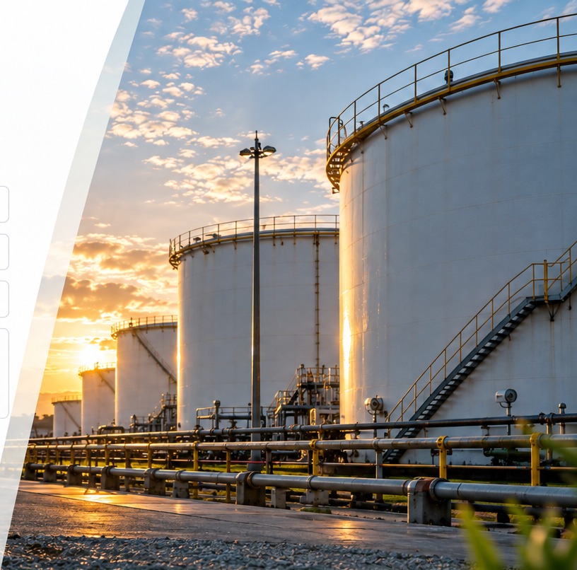 Terminal de almacenamiento de combustibles